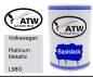 Preview: Volkswagen, Platinum Metallic, L98G: 500ml Lackdose, von ATW Autoteile West.